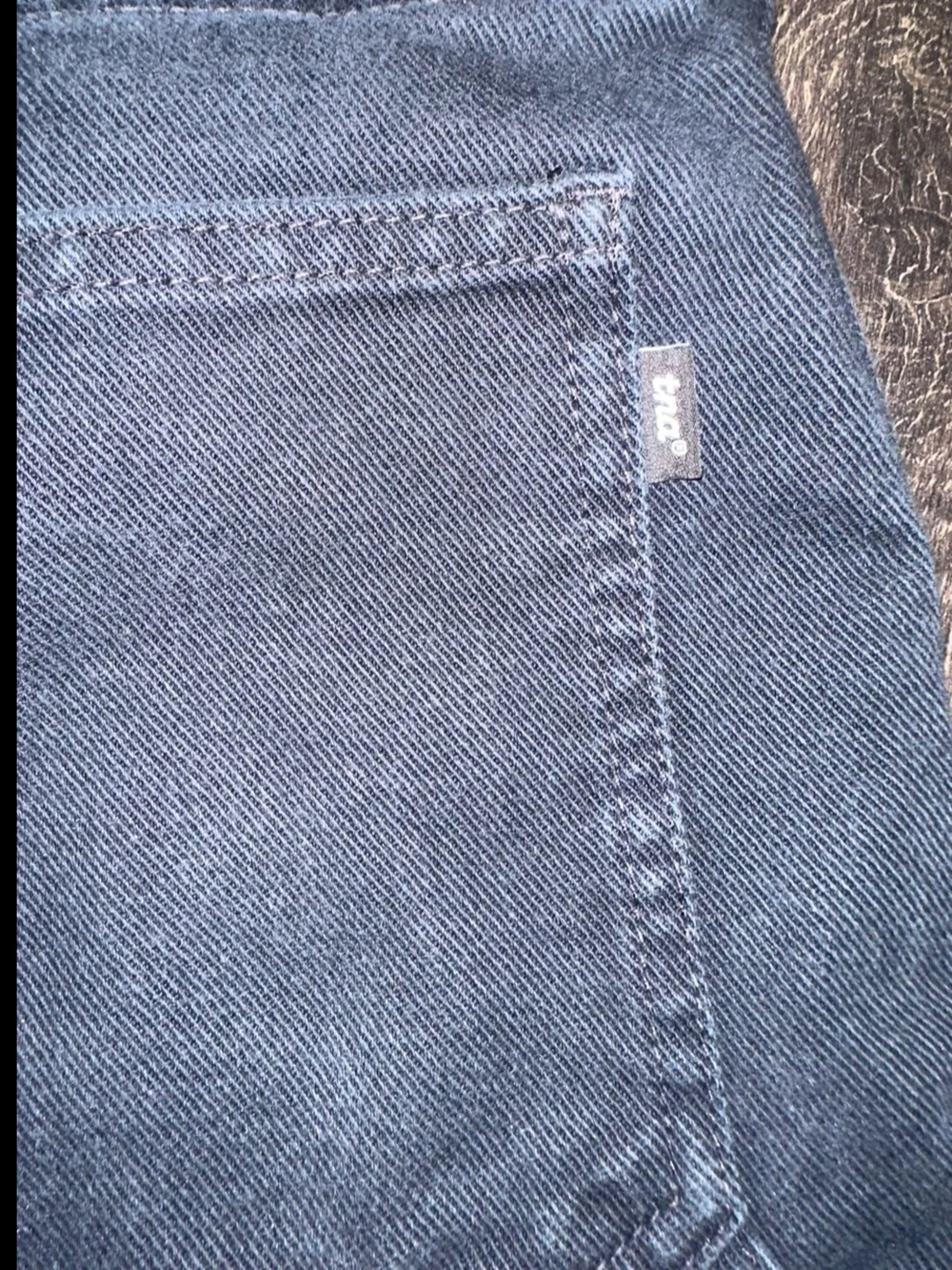 TNA Aritzia Black Denim Cutoff Shorts Size 2 High Rise Frayed Hem